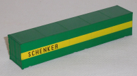 Roco 1811 H0 1 Stk.40 ft Container, Grün, Schenker