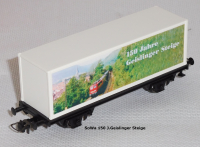 Roco 2000 H0 Containerwagen 150 Jahre Geislinger Steige