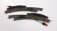 Roco 22274 Elektrisches Paar Bogenweichen R1/R2