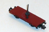 Roco 2300 N Drehschemelwagen, 2-achsig, braun, OVP