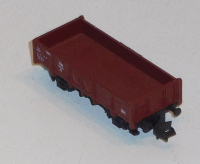 Roco 2309 N Offener Güterwagen, 2-achsig, braun, OVP