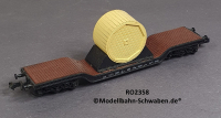 Roco 2358 N Tiefladewagen mit Kabeltrommel, DB