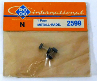 Roco 2599 N Metall Radsatz 2 Stk.