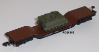 Roco 28152 N Tiefladewagen 3810 US Army mit Panzer M113, OVP