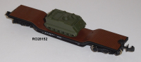 Roco 28152 N Tiefladewagen 3810 US Army mit Panzer M113, OVP