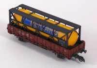 Roco 4306S H0 Rungenwagen Rr 20, bel. Gastank Merzario, DB, OVP