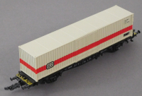 Roco 4319 H0 Containertragwagen, BN 042 0 521-5, DB, OVP