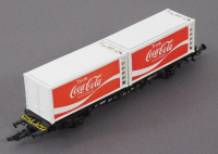 Roco 4320 H0 Containertragwagen Coca Cola, BN 440 6 285-7, DB, OVP
