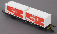 Roco 4320 H0 Containertragwagen Coca Cola, BN 440 6 285-7, DB, OVP