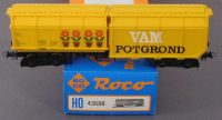 Roco 4368B H0 Müllkippwagen Vam Potgrond, Takkis, NS, OVP