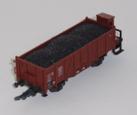 Roco 4390A H0 Hochbord Kohlewagen m. Bremserhaus, DB, OVP