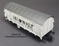 Roco 46014-02 H0 Ged. Güterwagen Die Welt, DB, OVP