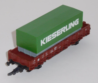 Roco 46031 H0 Rungenwagen Wechselpritsche Kieserling, DB, OVP