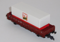 Roco 46031 H0 Rungenwagen Wechselpritsche TV Neu, DB, OVP