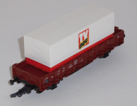 Roco 46031 H0 Rungenwagen Wechselpritsche TV Neu, DB, OVP