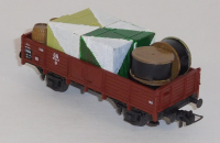 Roco 46034 H0 Offener Güterwagen m. Ladegütern, DB, OVP