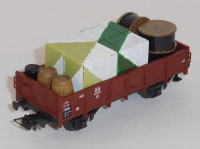 Roco 46034 H0 Offener Güterwagen m. Ladegütern, DB, OVP