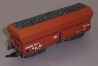 Roco 46242 H0 Selbstentladewagen bel.m.Kohle, Fad, 676 0 260-3, DB, OVP