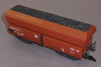 Roco 46242 H0 Selbstentladewagen bel.m.Kohle, Fad, 676 0 260-3, DB, OVP