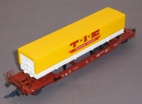 Roco 46362 H0 Taschenwagen mit Sattelauflieger T.I.E, DB, OVP