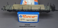 Roco 46490 H0 Flachwagen mit Schienenprofilen, DB, OVP