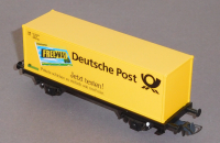 Roco 47251 H0 Containerwagen Deutsche Post Freeway, DB, OVP