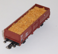 Roco 47944 H0 Hochbordwagen bel.m. Holzschnitzel, DB, OVP