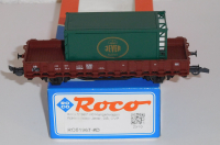 Roco 51967 H0 Rungenwagen Kühlcontainer Jever, DB, OVP