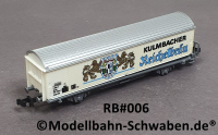 Roco/Baur RB#006 N Bierwagen Werbewagen Kulmbacher Reichelbräu 1:160, OVP