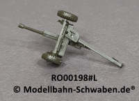 Roco Minitank 198 H0 37mm Pak, Anti Tank Gun, US-Army, BW, Nato, Fertigmodell