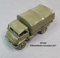 Roco Minitank 240 H0 Unimog Pritsche / Plane BW