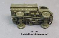 Roco Minitank 240 H0 Unimog Pritsche / Plane BW