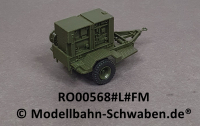 Roco Minitank 568 H0 Generator Anhänger M200, US Army / NATO, Fertigmodell