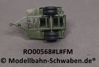 Roco Minitank 568 H0 Generator Anhänger M200, US Army / NATO, Fertigmodell
