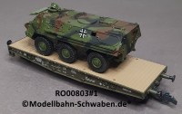 Roco Minitank 803 H0 Schwerlastwagen Rlmmp, m. T Pz Fuchs, EVP