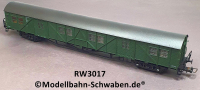 Röwa 3017 H0 Behelfs- / Gepäckwagen, 113 822 Hmb, DB
