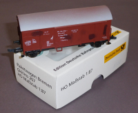 Sachsenmodelle 01591 H0 Paketwagen Bremen Gkklms 207, EDP, DB, OVP