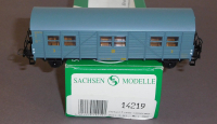 Sachsenmodelle 14219 H0 Behelfspersonenwagen 3.Kl.,Mci 43, 302-087 DRG, OVP