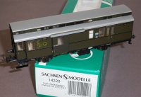 Sachsenmodelle 14220 H0 Post-/Gepäckwagen, PwPosti 34, 102 516, DRG, OVP