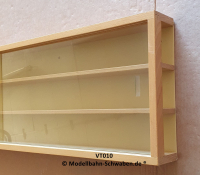 Sammlervitrine, Wand, HxBxT (mm) 275 x 1040 x 70