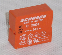Schrack RP111024 Print Relais DC24V 1U