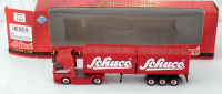 Schuco 22030 H0 1:87 MB Actros Containersattelzug Schuco