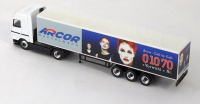 Schuco 22401 H0 1:87 MB Actros Koffersattelzug Arcor
