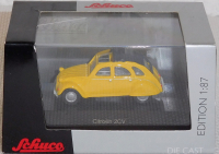 Schuco 452609900 H0 Citroen 2CV, gelb, Die-Cast