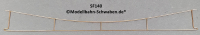Sommerfeldt #140 H0/H0m DB Fahrdraht, verkupfert, 0,7 x 180mm