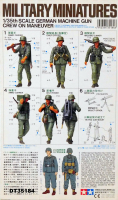 Tamiya 35184 M1:35 Deutsche Geschütz Crew M1:35