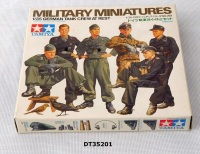 Tamiya 35201 M1:35 Figuren-Set Deutsche Panzerbesatzung bei Rast WWII