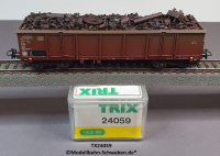 Trix 24059 H0 offener Güterwagen bel. m. Kühlschrott, DB, OVP
