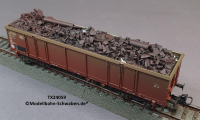 Trix 24059 H0 offener Güterwagen bel. m. Kühlschrott, DB, OVP