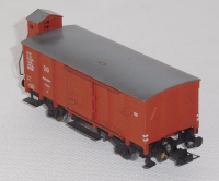 Trix 3420 H0 Gedeckter Güterwagen mit Bremserhaus 11851, DB